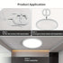 LED Deckenleuchte Panel Ultra-Slim Einbaulampe